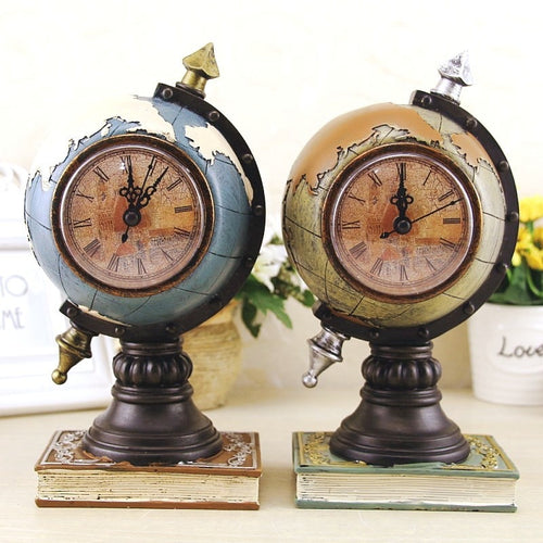 Retro Earth Map Vintage