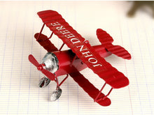 Load image into Gallery viewer, VILEAD Iron Retro Airplane Figurines