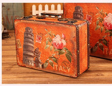 Load image into Gallery viewer, Vintage Luggage Storage Box