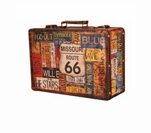 Load image into Gallery viewer, Vintage Luggage Storage Box