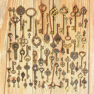 70pcs/sets Antique Vintage
