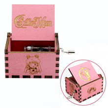 Load image into Gallery viewer, Antique Carved Wood Game Of Thrones Star wars Music Box