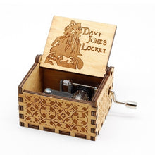 Load image into Gallery viewer, Antique Carved Wood Game Of Thrones Star wars Music Box