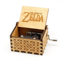 Load image into Gallery viewer, Antique Carved Wood Game Of Thrones Star wars Music Box