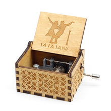 Load image into Gallery viewer, Antique Carved Wood Game Of Thrones Star wars Music Box