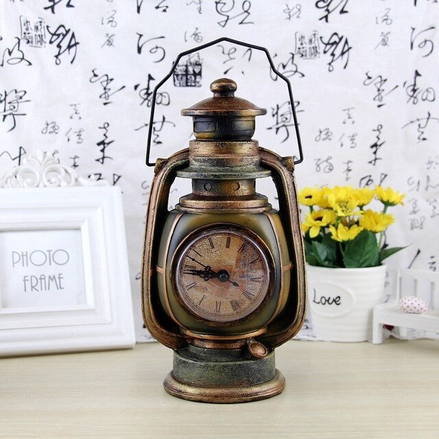 Watch Oil Lamp Resin  Home Decor