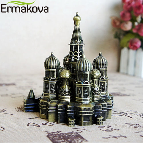 ERMAKOVA Retro Bronze Metal Moscow Kremlin