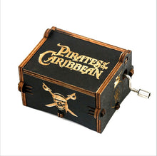 Load image into Gallery viewer, Antique Carved Wood Music Box