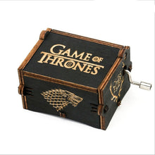 Load image into Gallery viewer, Antique Carved Wood Music Box