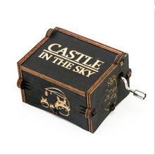 Load image into Gallery viewer, Antique Carved Wood Music Box