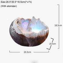 Load image into Gallery viewer, 110V-220V Vintage Ceramics Flowing Water Fountain